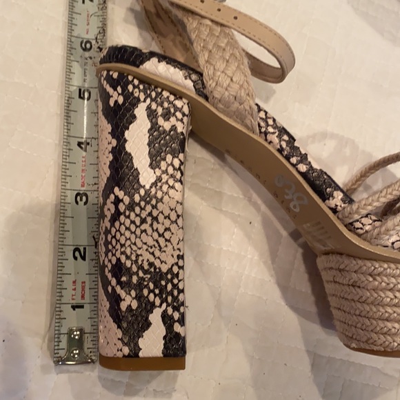 NWT GIANNI BINI shanika platform sandals - Picture 4 of 11